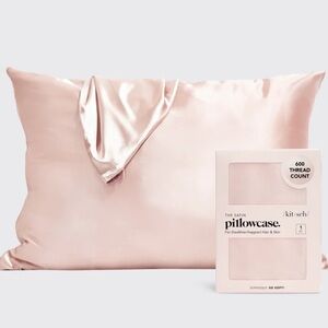 Satin Pillowcase in Light Pink